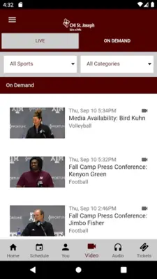 12th Man Mobile android App screenshot 2